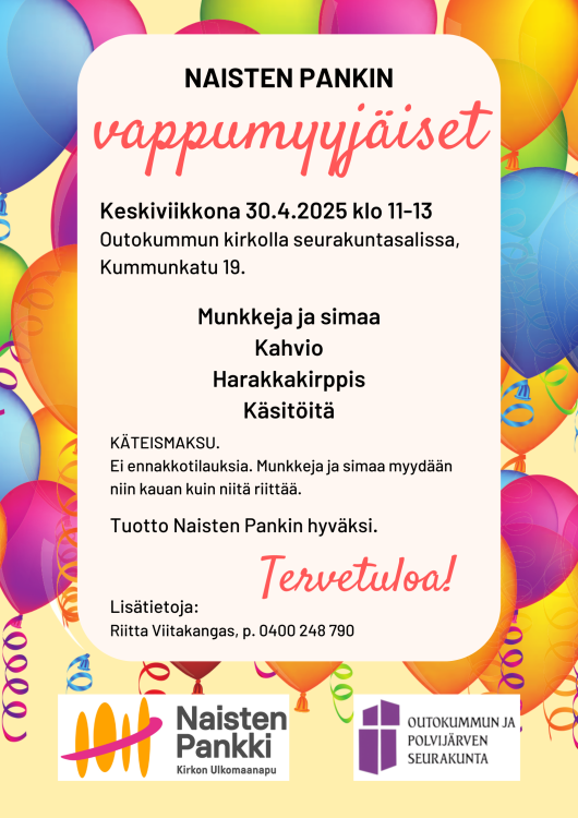 Naisten Pankin vappumyyjäiset