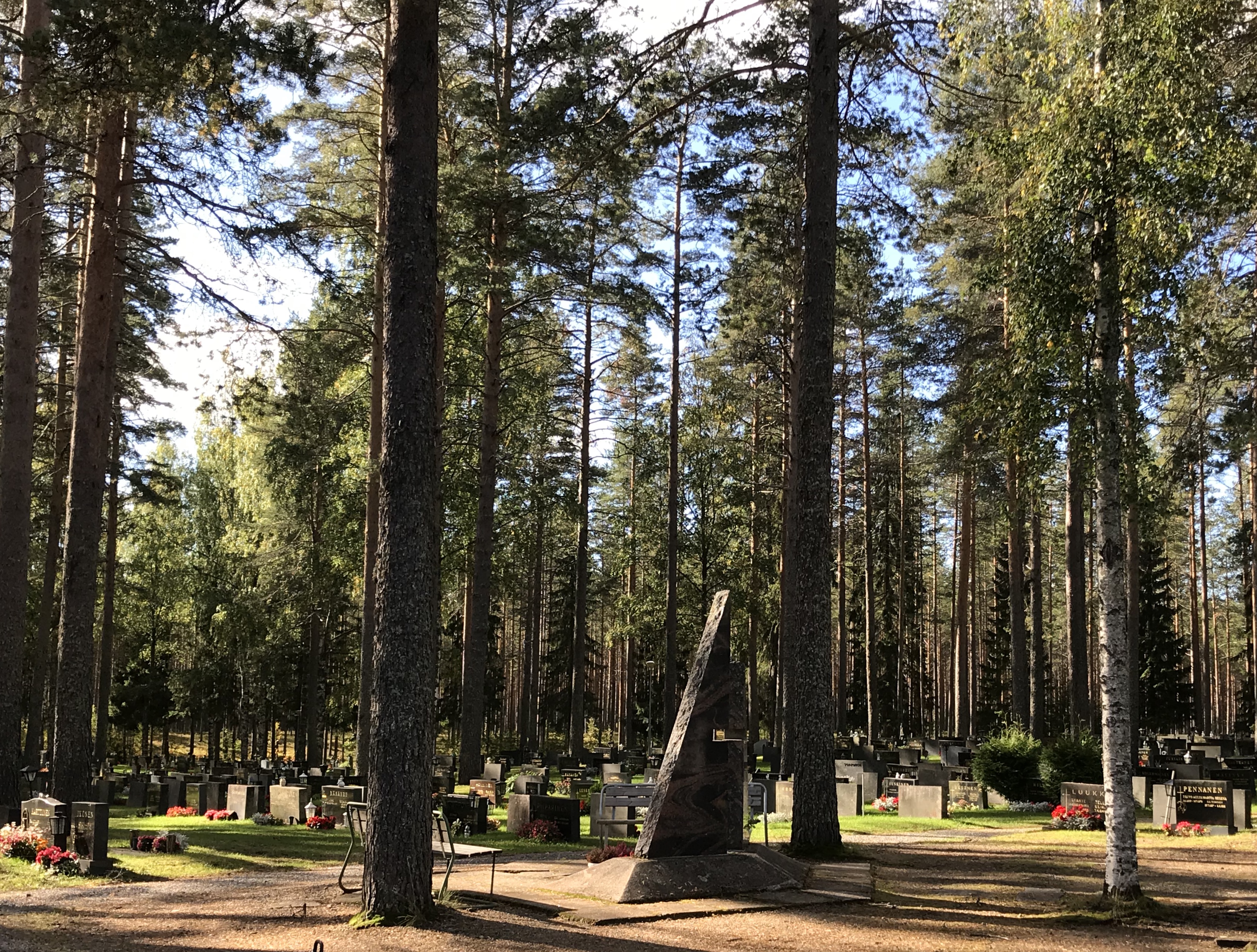 Rauhanmaan hautausmaa, Outokumpu Rauhanmaan hautausmaa
